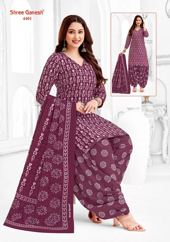 Vidhi Vol 1 By Shree Ganesh Cotton Readymade Patiyala Suit Suppliers In India